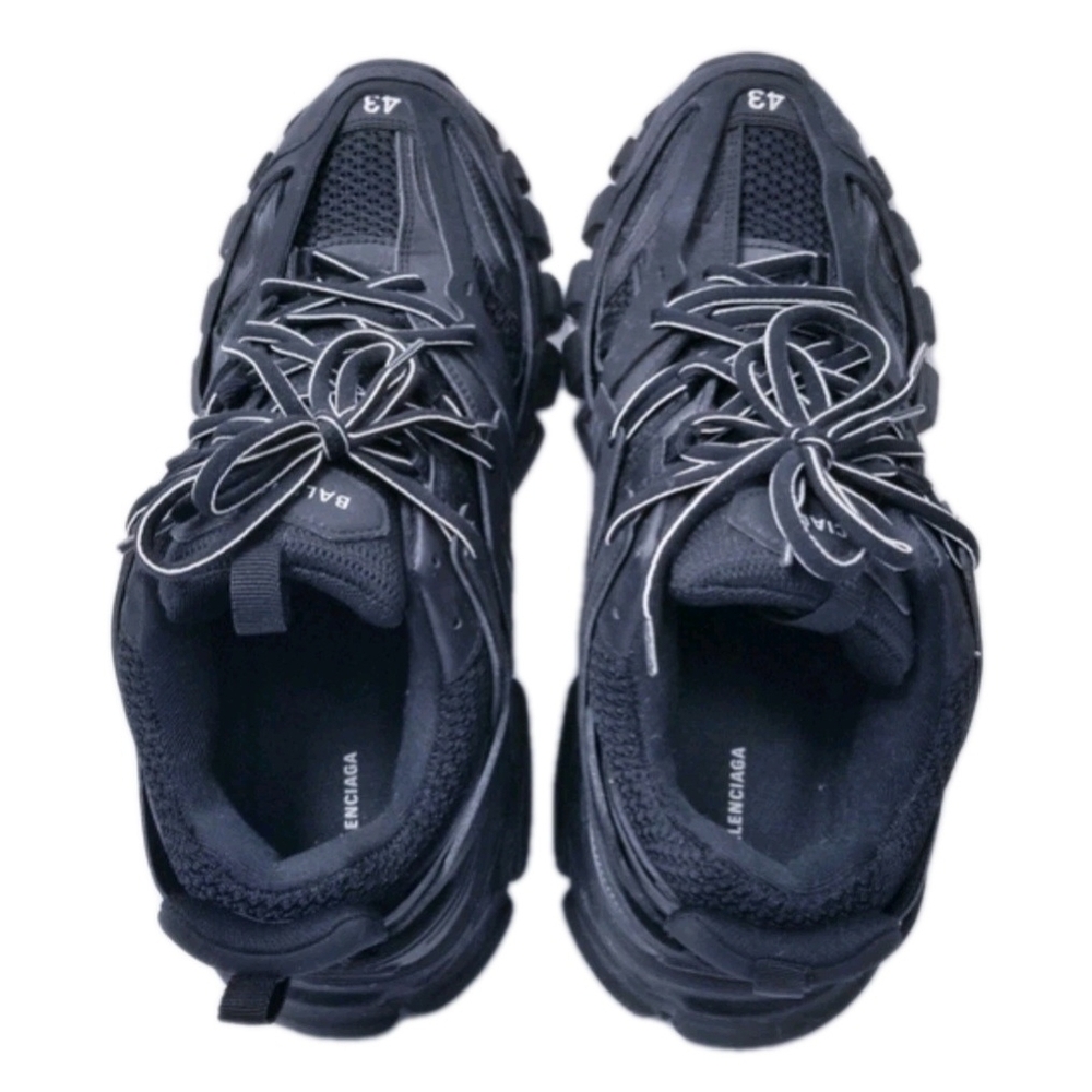 Balenciaga Men's Low-Top Black Track Sneakers Size EU 43 US 10 (EUC) - Picture 6 of 9